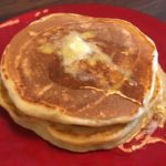 常備食材の小麦粉とスキムミルクで作る「ホットケーキ」