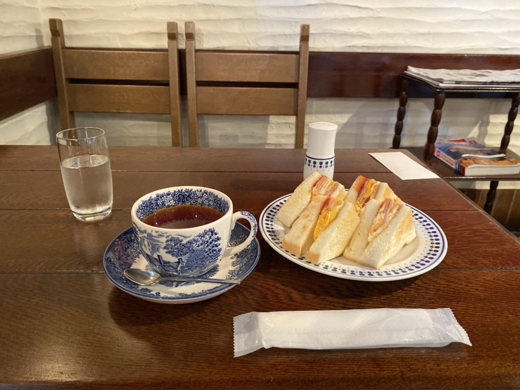 【善光寺周辺】「ティールーム藤屋」であったかサンドイッチとドリンクが付く「トーストセット」をいただきました！