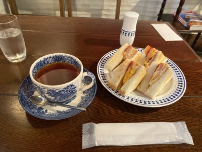 【善光寺周辺】「ティールーム藤屋」であったかサンドイッチとドリンクが付く「トーストセット」をいただきました！