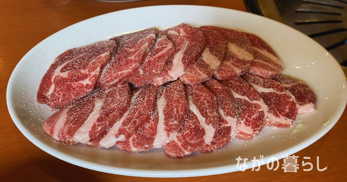 【信州新町】「焼肉レストラン むさしや」の高級羊肉サフォークが美味しい