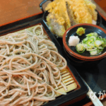 【信州新町】「道の駅 信州新町」の「手打そば　　そば信」の信州蕎麦がおいしい