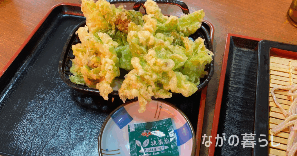 【信州新町】「道の駅 信州新町」の「手打そば そば信」の信州蕎麦がおいしい